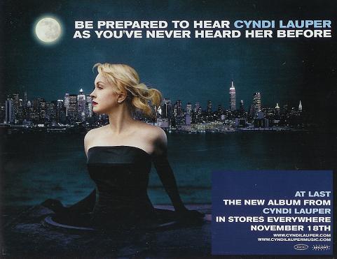 Cyndi Lauper New Release / IN STORES NOW